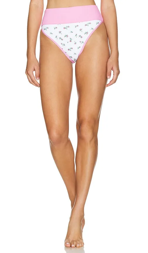 BEACH RIOT Emmy Bottom in White