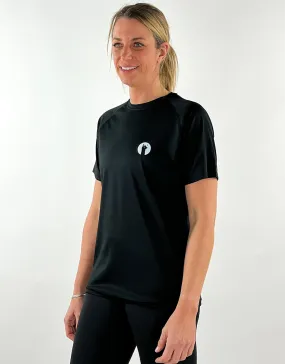 Black  Active Llama T-Shirt