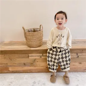 Boys And Girls Western Style Baggy Pants Trousers