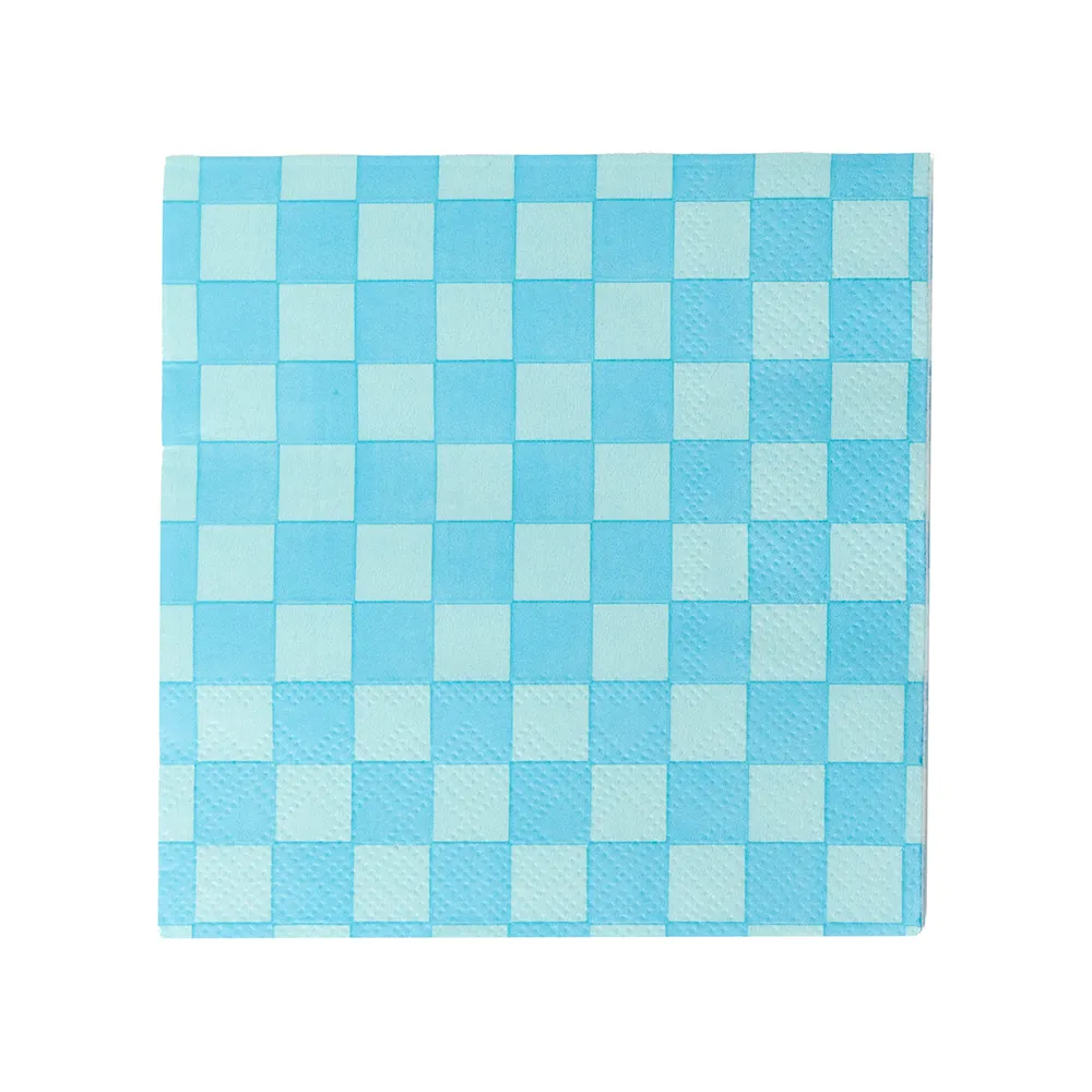 Check It! Cocktail Napkins - 20 Pk. - Blue
