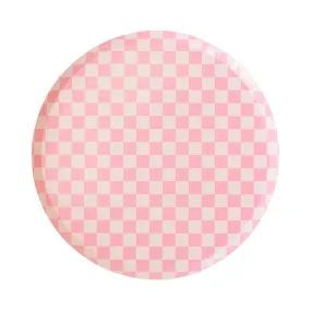Check It! Tickle Me Pink Dinner Plates