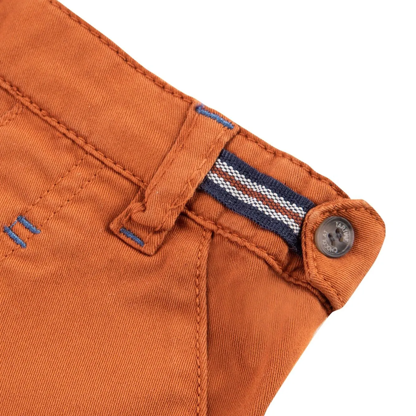 Classic Chino Baby Shorts - Poppy