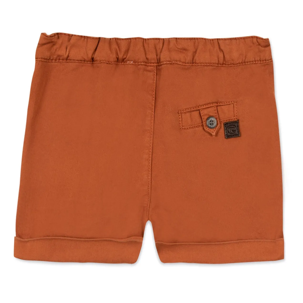 Classic Chino Baby Shorts - Poppy