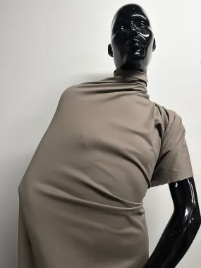 Compression Double Knit Interlock Spandex in Dune