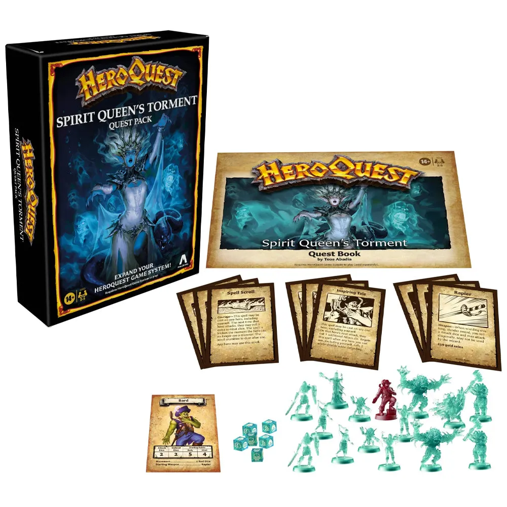 Hero Quest Spirit Queen's Torment Quest Pack