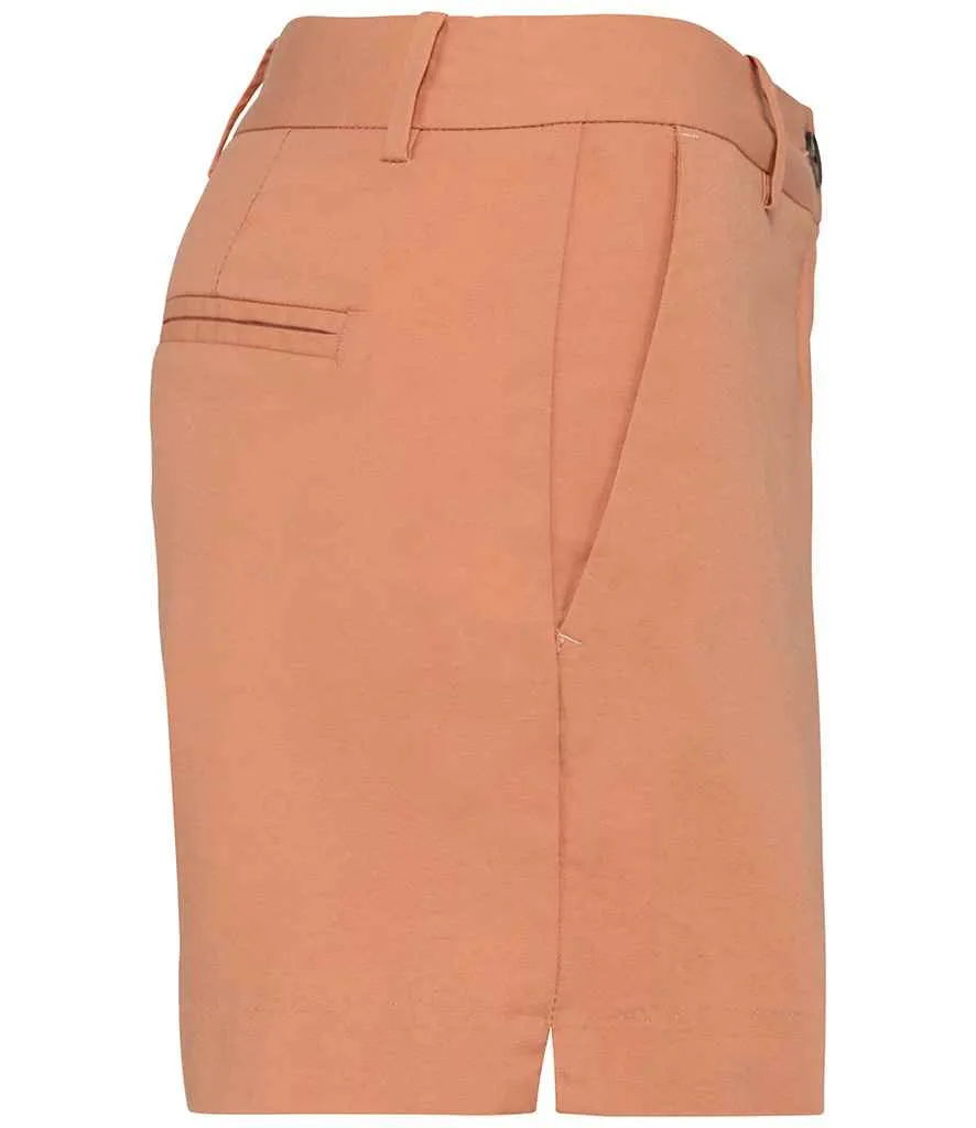 Native Spirit Ladies Chino Shorts | Peach