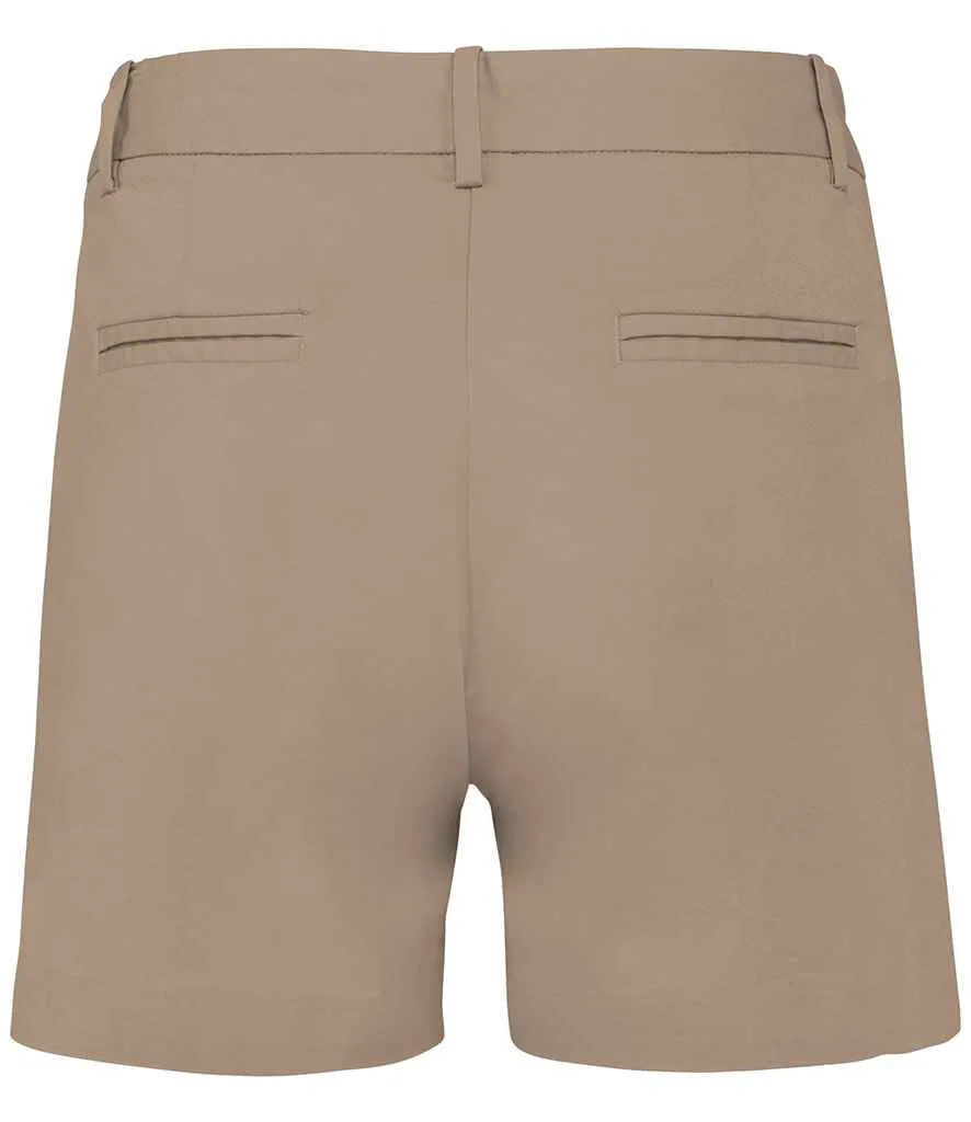 Native Spirit Ladies Chino Shorts | Wet Sand