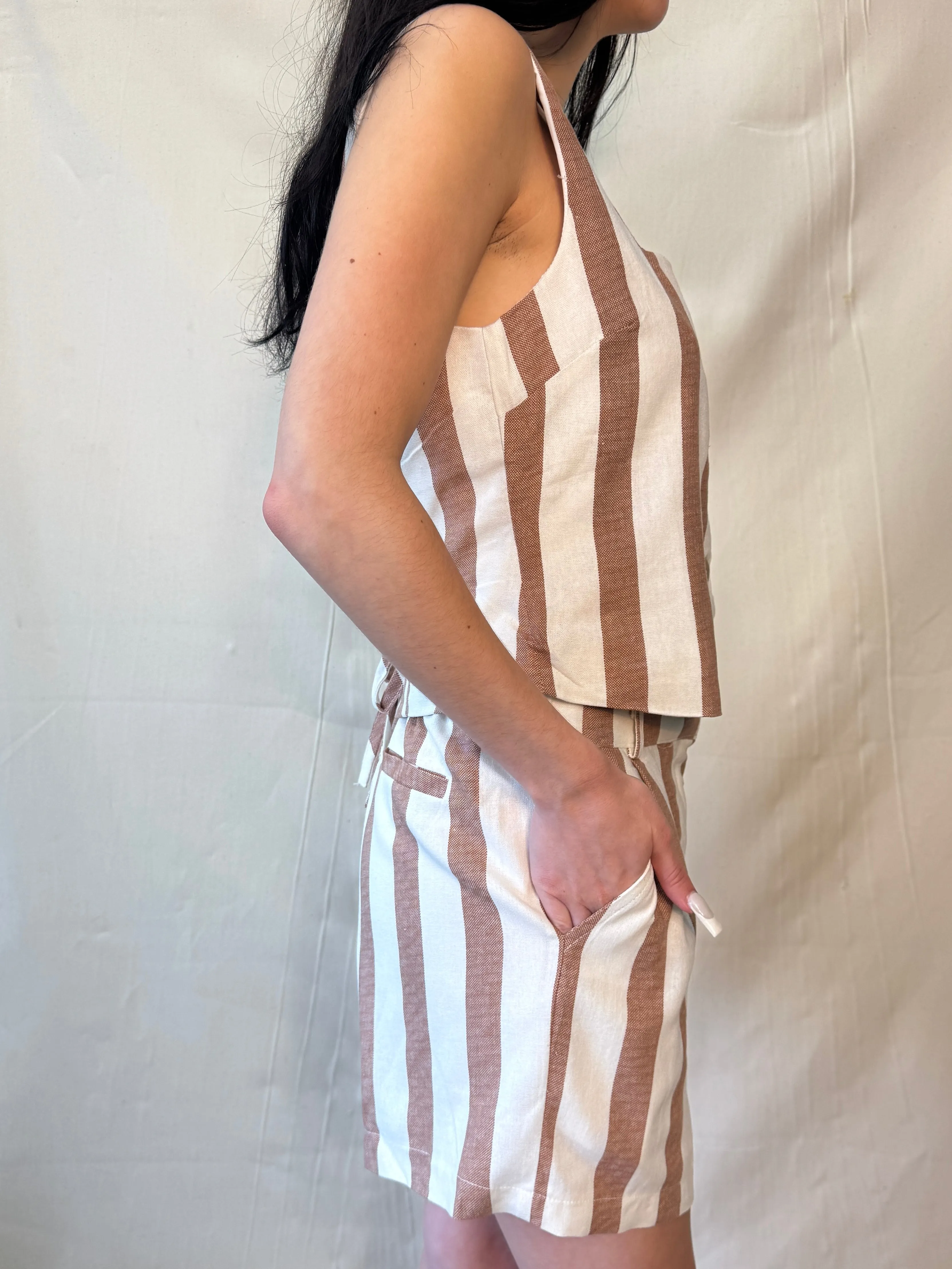 Newport stripped Shorts
