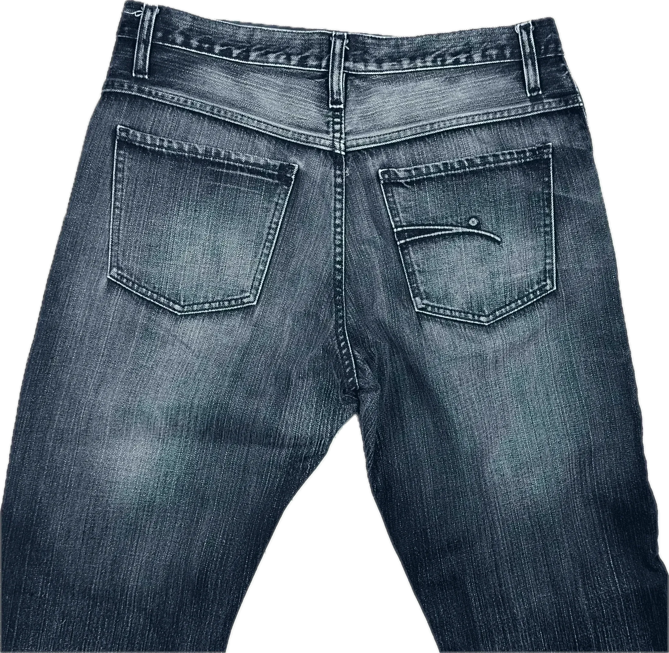 NOBODY Aussie Mens Classic Fit Relaxed Jeans - Size 33