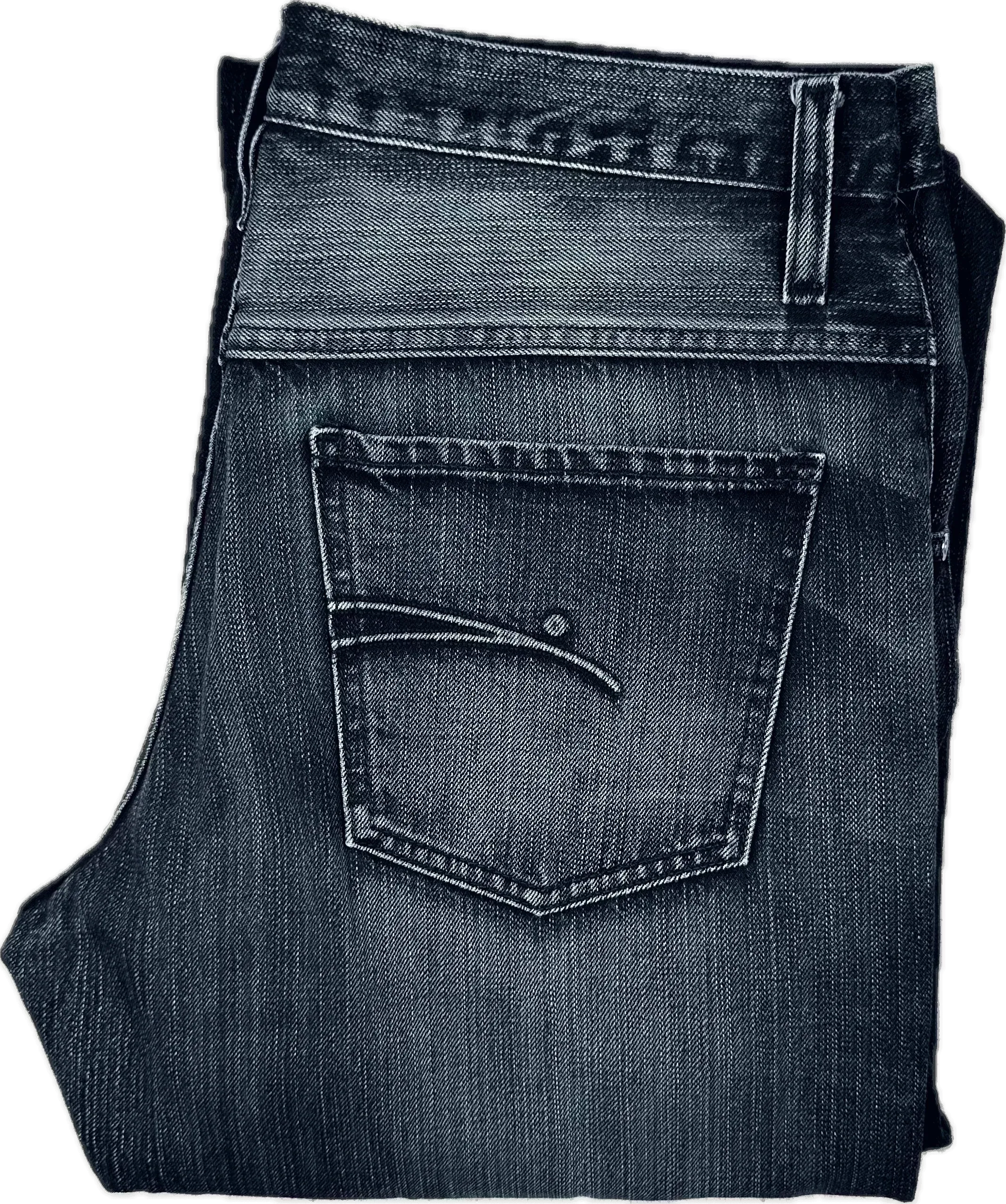 NOBODY Aussie Mens Classic Fit Relaxed Jeans - Size 33