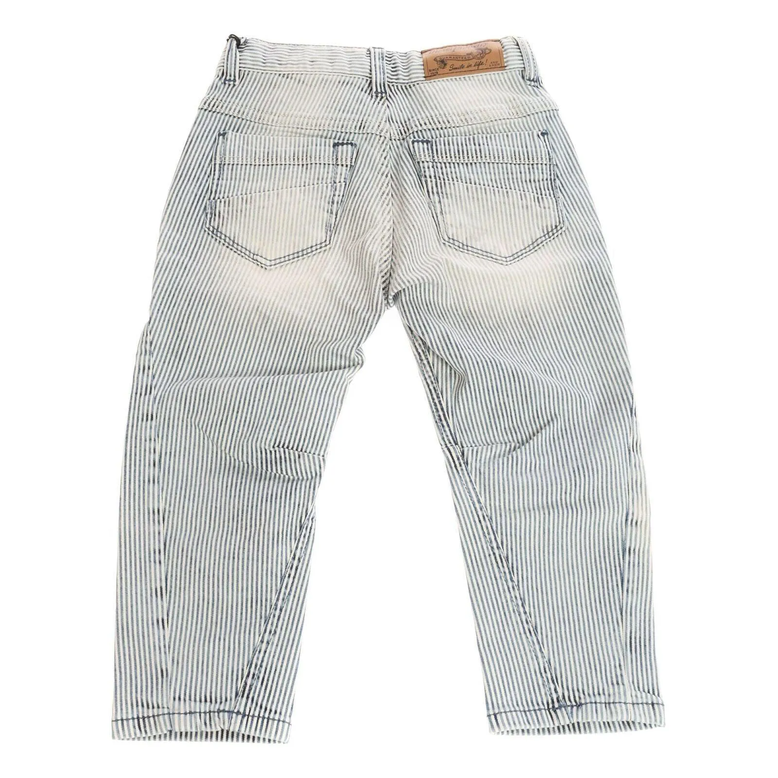 NWT - Diesel 'Fayza-K' Relaxed Engineer Stripe Denim Jeans