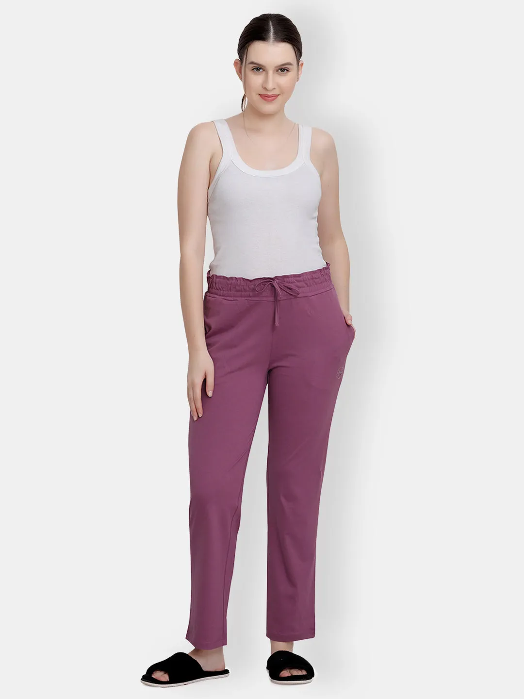 Purple Relaxed Fit Pajama