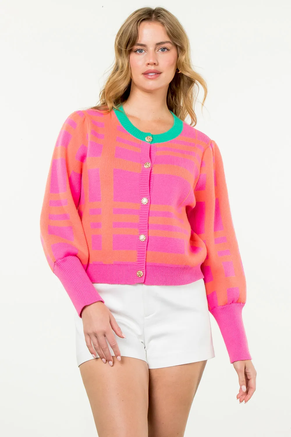 THML Pink Holiday Sweater - FINAL SALE