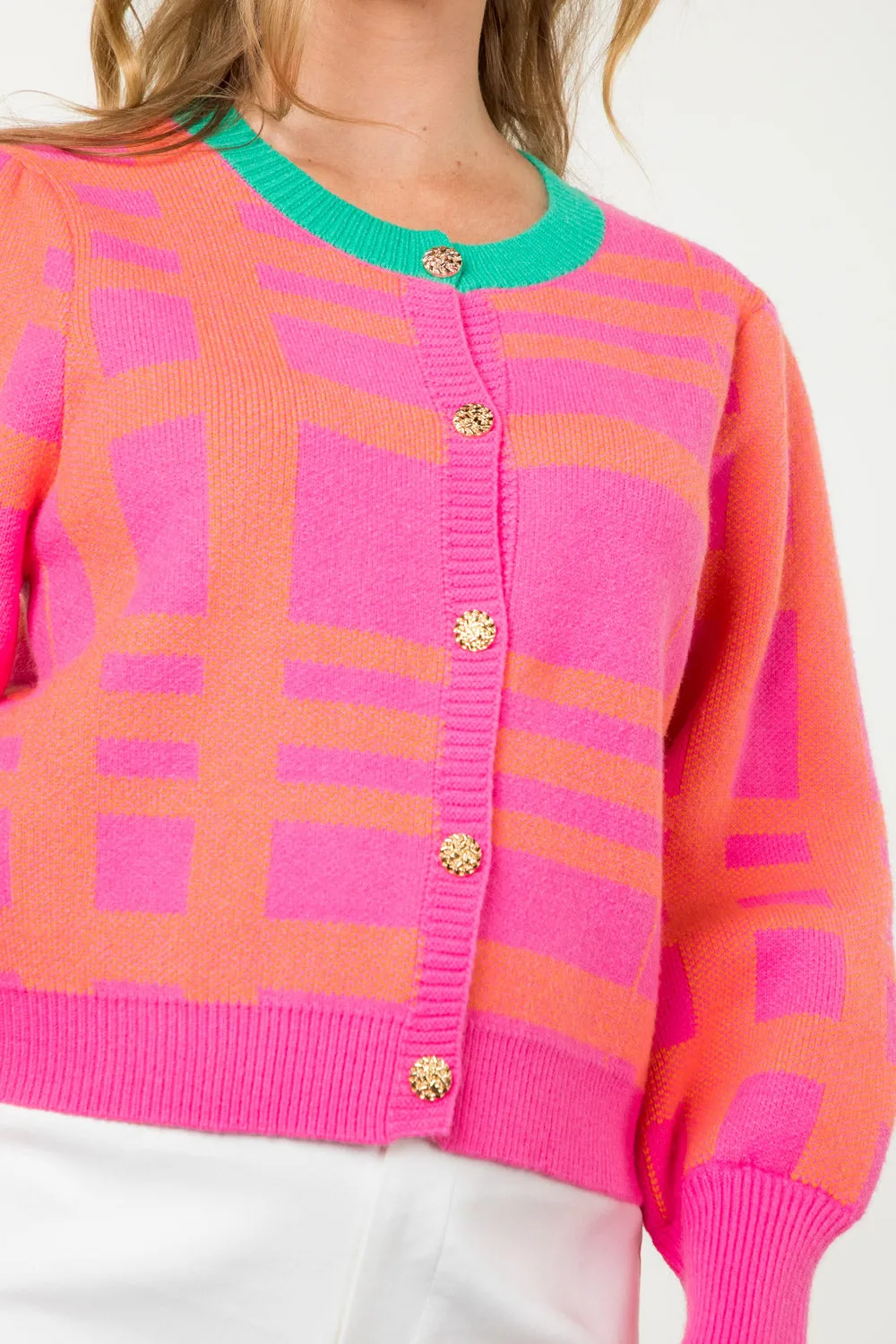 THML Pink Holiday Sweater - FINAL SALE