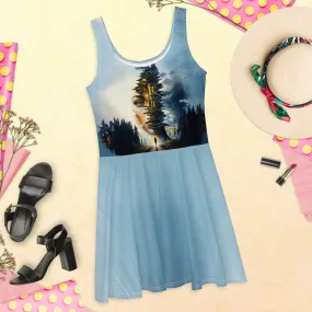 Whispers of Growth Skater Dress