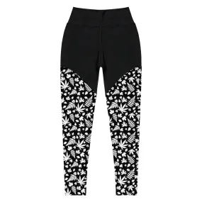 White Leaf Sports Leggings