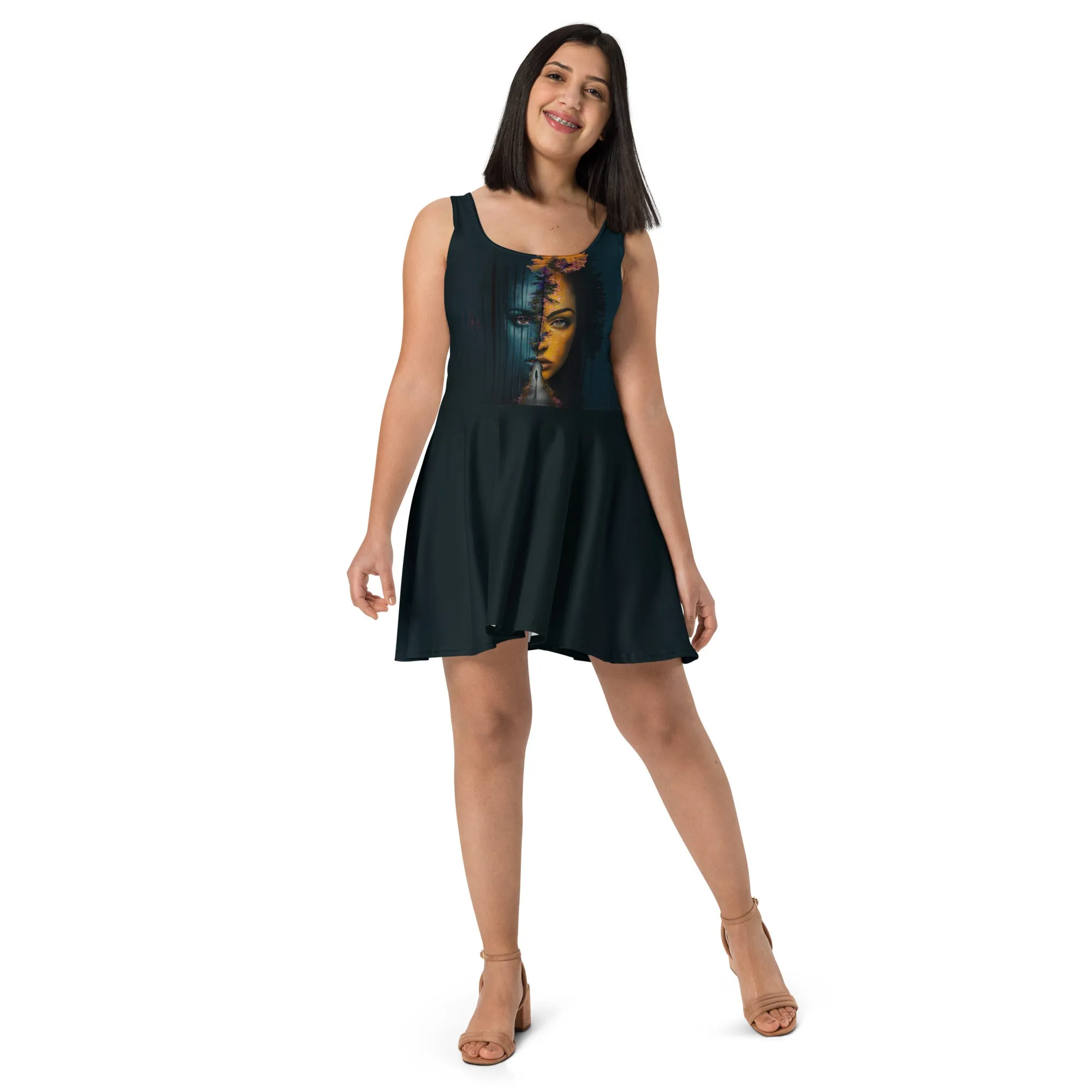 Wisdom Roots Skater Dress